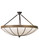 Shansky Four Light Inverted Pendant in Hi-Lited Craftsman Brown (57|72609)
