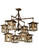 Seneca Eight Light Chandelier in Vintage Copper (57|69250)