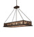 Mountain Pine Eight Light Oblong Pendant in Antique Copper (57|67095)
