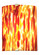 Metro Fusion One Light Wall Sconce in Nickel (57|66480)