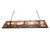 Train 11 Light Pendant in Antique Coppper (57|65627)