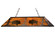 Buffalo Nine Light Oblong Pendant in Timeless Bronze (57|65417)