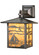 Seneca One Light Wall Sconce in Craftsman Brown (57|63590)