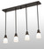 Revival Oyster Bay Four Light Island Pendant in Rust (57|56726)