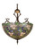 Trillium & Violet Three Light Inverted Pendant in Mahogany Bronze (57|52187)