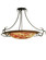 Metro Fusion Semi Flush Mount in Textured Black (57|51885)