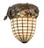 Oak Leaf & Acorn One Light Wall Sconce in Antique Copper (57|51852)