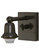 Wall Sconce Hardware One Light Wall Sconce in Craftsman Brown (57|51793)