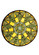 Knotwork Trance Medallion Window in Craftsman Brown (57|51531)
