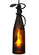 Tuscan Vineyard One Light Mini Pendant in Textured Black (57|51120)