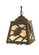 Spruce Pine One Light Mini Pendant in Cafe-Noir (57|50940)