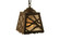 Branches One Light Mini Pendant in Cafe Noir (57|50939)