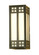 Prairie Loft Two Light Wall Sconce in Craftsman Brown (57|50665)