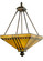 Prairie Corn Four Light Inverted Pendant in Mahogany Bronze (57|50621)