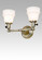Revival Two Light Wall Sconce in Antique Nickel (57|50624)