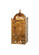 Moroccan One Light Mini Pendant in Transparent Copper (57|49983)