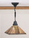 Prairie Corn One Light Pendant in Nickel (57|49155)