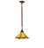 Prairie Corn One Light Pendant in Mahogany Bronze (57|49154)