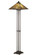 Knotwork Mission Two Light Floor Lamp in Pbag Ha (57|48023)