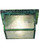 Hyde Park Two Light Flushmount in Craftsman Verdigris (57|46324)