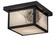 Hyde Park One Light Flushmount in Craftsman Brown (57|46307)