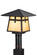 Stillwater One Light Post Mount in Craftsman Brown (57|45514)