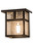 Hyde Park One Light Wall Sconce in Craftsman Brown (57|43562)