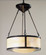 Pomona Four Light Inverted Pendant in Craftsman Brown (57|38739)