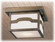 Hyde Park One Light Flushmount in Antique Brass (57|38726)