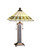 Diamond Band Mission Two Light Table Lamp in Beige Green Da Avocado (57|38689)