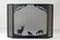 Deer At Dawn Fireplace Screen in Textured Black (57|38521)