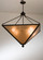 Mission Four Light Inverted Pendant in Timeless Bronze (57|36326)
