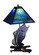 Leaping Bass Table Lamp in Textured Black Textured Black (57|32566)