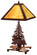 Moose On The Loose Table Lamp in Hand Painted Rust Rust (57|32521)