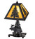Lone Moose One Light Accent Lamp in Textured Black Textured Black (57|32467)