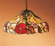 Peony Three Light Pendant in Beige Lt Blue Flame Pink (57|31622)