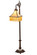 Victoria One Light Bridge Arm Floor Lamp in Mahogany Bronze (57|31291)