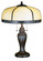 Arts & Crafts Two Light Table Lamp in Beige (57|31278)