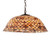 Tiffany Fishscale Three Light Pendant in Mahogany Bronze (57|31160)