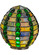 Jeweled Beehive Shade in Verdigris (57|30801)
