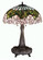 Tiffany Cabbage Rose Three Light Table Lamp in Mahogany Bronze (57|30513)