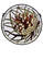 Pinecone Window in Blue Xag Amber Za (57|30448)