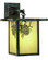 Hyde Park One Light Wall Sconce in Craftsman Brown (57|29531)