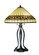 Greek Key Table Lamp in Mahogany Bronze (57|29504)