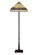 Greek Key Floor Lamp in Mahogany Bronze (57|29503)