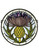 Thistle Window in Craftsman Brown (57|28436)