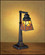 Diamond Craftsman One Light Desk Lamp in Amber (57|27881)