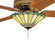 Carousel Fan Light Fixture in Mahogany Bronze (57|27449)