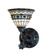 Tiffany Roman One Light Wall Sconce in Mahogany Bronze (57|27390)