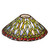 Red Rosebud Shade in Craftsman Brown (57|27246)